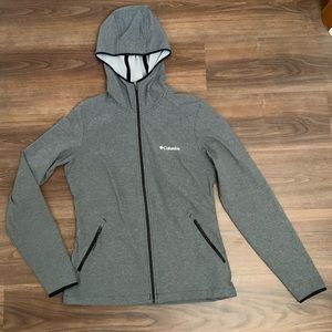 Columbia W’s zip-up lightweight hooded jacket